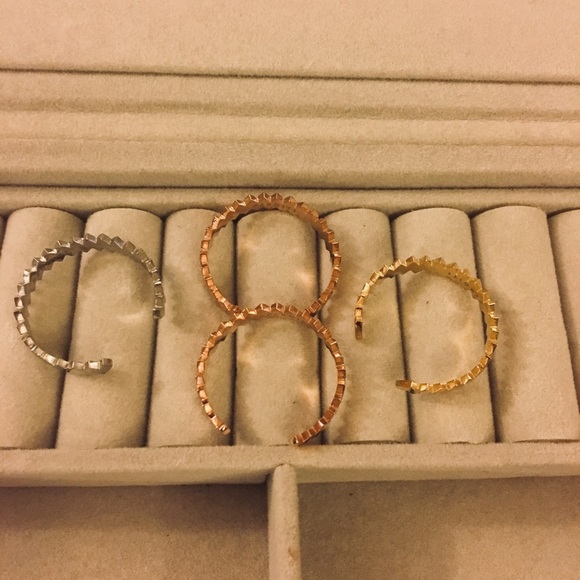 Perditi UK 14ct Gold Filled Rose Gold, Silver Mini Heart Adj. Ring or Toe Ring - Picture 8 of 8